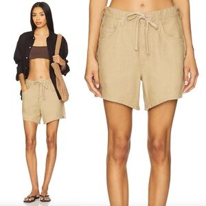 Citizens of Humanity Brynn Drawstring Linen Shorts